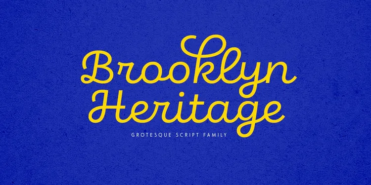 The story behind Brooklyn Heritage Script