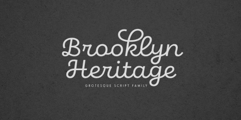 Brooklyn Heritage Script