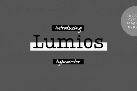 Lumios Typewriter